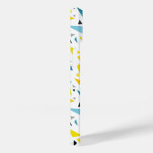 Coques Case-Mate iPhone Cliquez sur le design favori Jaune et triangle ble (Verso / Droite)