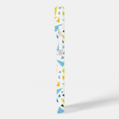 Coques Case-Mate iPhone Cliquez sur le design favori Jaune et triangle ble (Verso / Gauche)