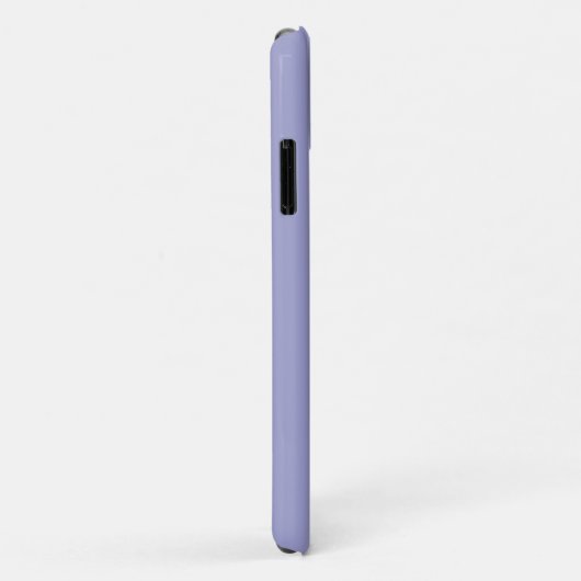 Coques Case-Mate iPhone Cloche bleue (couleur solide) (Dos/Droite)