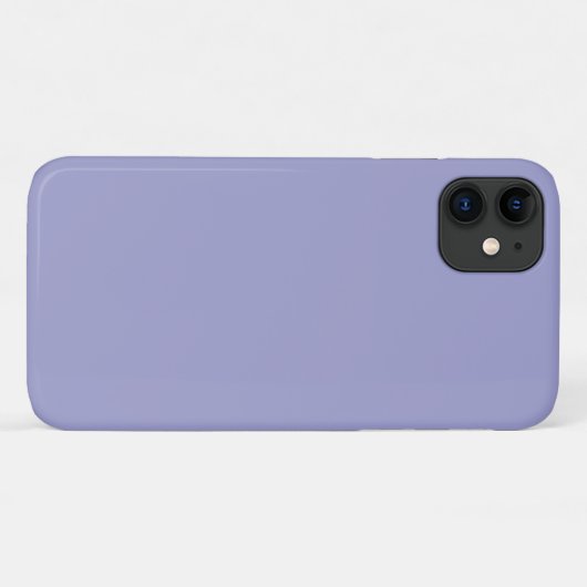 Coques Case-Mate iPhone Cloche bleue (couleur solide) (Dos (Horizontal))
