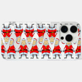 Coques Case-Mate iPhone Cloches père Noël (Verso (horizontal))