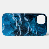 Coques Case-Mate iPhone Close Up Of Blue Ice Walls (Verso (horizontal))