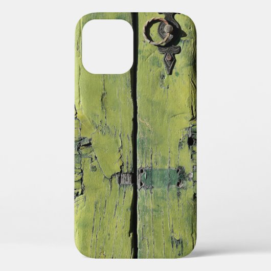 Coques Case-Mate iPhone Closed brown wooden 2-panel door (Verso)