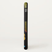 Coques Case-Mate iPhone Closeup Raindrops, Spacey Mustard Jaune (Dos/Gauche)