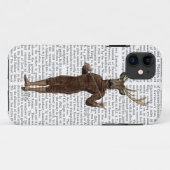 Coques Case-Mate iPhone Clôturant des cerfs communs pleins (Dos (Horizontal))