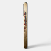 Coques Case-Mate iPhone Clôture vintage du baseball (Verso / Gauche)