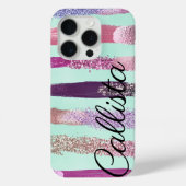 Coques Case-Mate iPhone Clou vert de Monnaie rose Parties scintillant polo (Verso)
