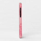 Coques Case-Mate iPhone Cloud marbré rose abstrait (Dos/Gauche)
