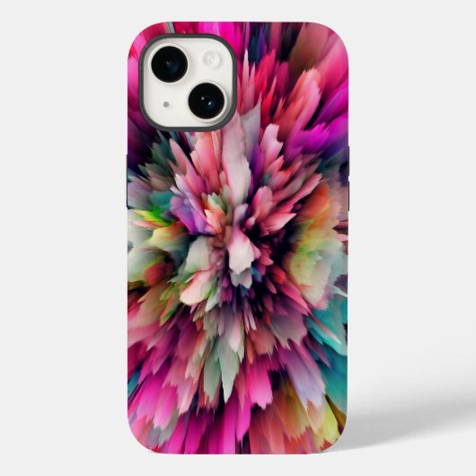 Coques Case-Mate iPhone Cloud rose éclate Abstraite | iPhone 14 Coque-Mate (Verso)