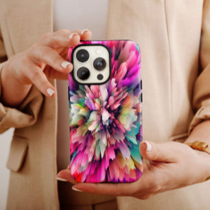 Coque Pour iPhone 14 Cloud rose éclate Abstraite   iPhone 14 Coque-Mate