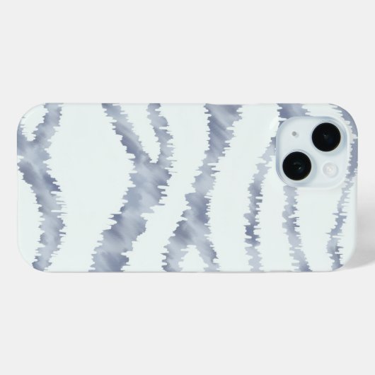 Coques Case-Mate iPhone Cloudy Grey Zebra Eraser Scratch Art (Verso (horizontal))