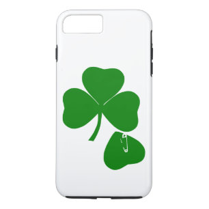 Coque iPhone 7 Plus Clover avec pinceau de sécurité St Patrick's Day O
