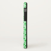 Coques Case-Mate iPhone Clovers à quatre feuilles (Dos/Gauche)