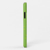 Coques Case-Mate iPhone Clovers verts, Saint Patrick's Day, Coeur (Dos/Droite)