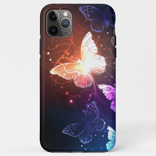 Coques Case-Mate iPhone Clowing Night Butterflies (Dos)