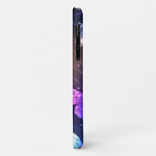 Coques Case-Mate iPhone Clowing Night Butterflies (Dos/Gauche)