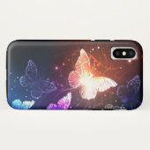 Coques Case-Mate iPhone Clowing Night Butterflies (Dos (Horizontal))