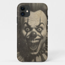Clown déplaisant vintage clown iPhone 11 boîtier d