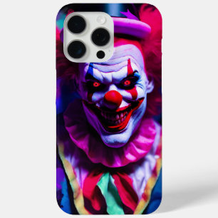 Coque iPhone 15 Pro Max clown effrayant