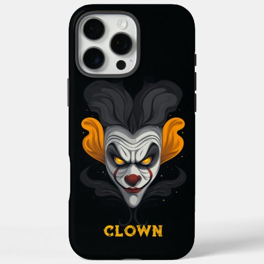 Coques Case-Mate iPhone Clown en colère personnalisé (Verso)