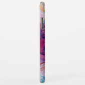 Coques Case-Mate iPhone Clown rose musical avec des notes de musique (Dos/Droite)