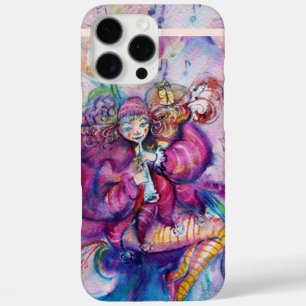 iPhone 16 PRO MAX CASE CLOWN ROSE MUSICAL AVEC HIBOU