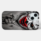Coques Case-Mate iPhone Clown souriant mal effrayant (Verso (horizontal))