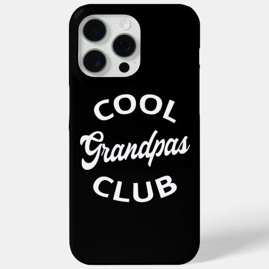 Coques Case-Mate iPhone Club des Grands-Pères Cool I (Verso)