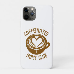 Case-Mate iPhone Case Club des mamans caféinées Maman branchée amoureuse
