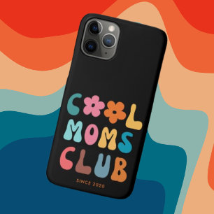 Case-Mate iPhone Case Club des mamans Cool rétro moderne Vintage Super