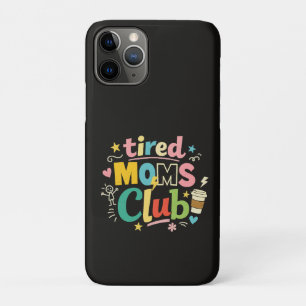 Case-Mate iPhone Case Club des mamans fatiguées Café Humour de maman