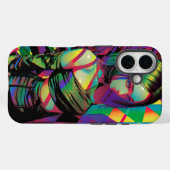 Coques Case-Mate iPhone Club Prismatic Elf dans l'ensemble d'enveloppement (Verso (horizontal))