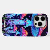 Coques Case-Mate iPhone Cluster de champignons cosmiques (Verso (horizontal))