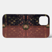 Coques Case-Mate iPhone Clutch de latticulation tropicale (Verso (horizontal))