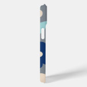 Coques Case-Mate iPhone Coastal Calm Florals | Indigo & Turquoise pattern (Verso / Droite)