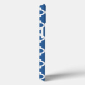 Coques Case-Mate iPhone Cobalt Bleu clair Trellis Marocain (Verso / Droite)