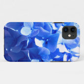 Coques Case-Mate iPhone Cobalt bleu floral élégant bleu hydrangées (Dos (Horizontal))