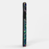 Coques Case-Mate iPhone Cobalt Blue Peacock (Dos/Droite)