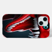 Coques Case-Mate iPhone Cobra serpent avec des écailles rouges vibrantes e (Verso (horizontal))