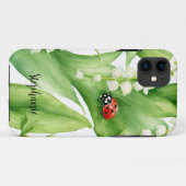 Coques Case-Mate iPhone Coccinelle du Muguet (Dos (Horizontal))