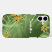 Coques Case-Mate iPhone Coccinelles et Papillons (Verso (horizontal))