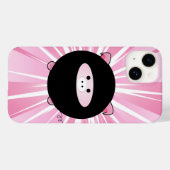 Coques Case-Mate iPhone Cochon de Ninja rose (Verso (horizontal))