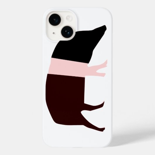 Coques Case-Mate iPhone Cochon de selle (Verso)