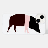 Coques Case-Mate iPhone Cochon de selle (Verso (horizontal))