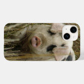 Coques Case-Mate iPhone Cochon mignon (Verso (horizontal))