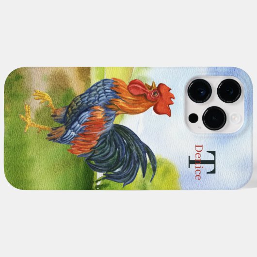 Coques Case-Mate iPhone cochon pays ajouter monogramme (Verso (horizontal))