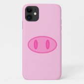 Coques Case-Mate iPhone Cochon rose (Dos)