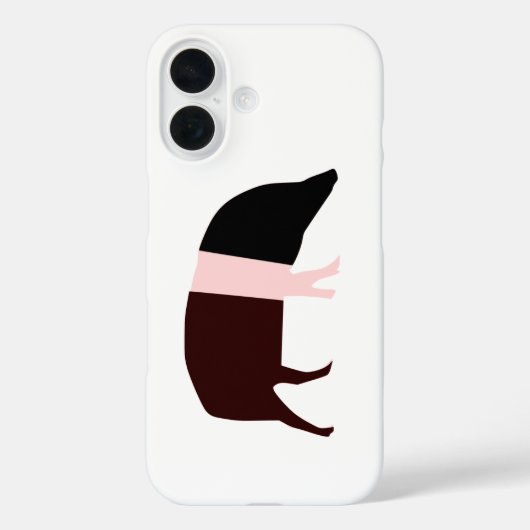 Coques Case-Mate iPhone Cochon Saddleback (Verso)