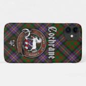 Coques Case-Mate iPhone Cochrane Clan Badge & Tartan Phone Case (Dos (Horizontal))