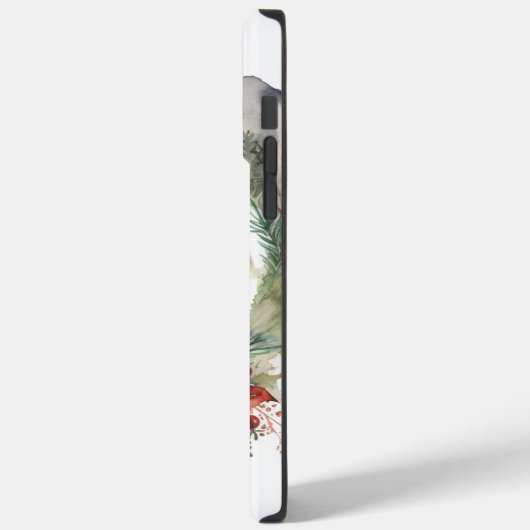 Coques Case-Mate iPhone Cockapoo Christmas Wreath Festive Pup (Verso / Gauche)